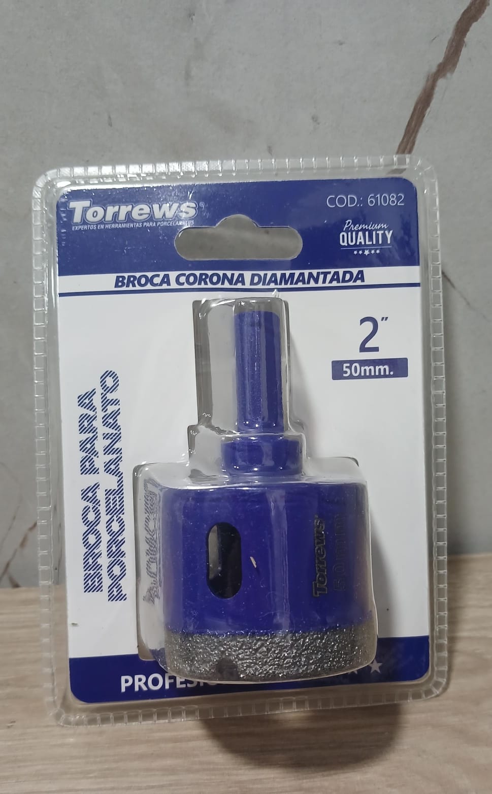 BROCA CORONA DIAMANTADA 5MM